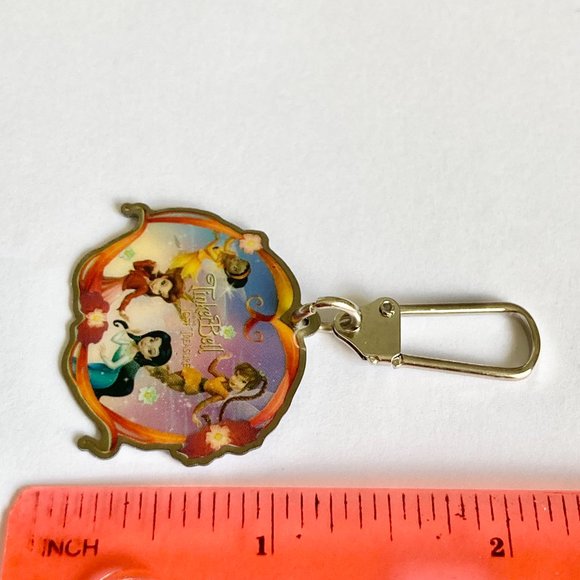 Tinker Bell Lost Treasure Zipper Pull Bag Charm SilverMist Irdessa Fawn Rosetta - Picture 5 of 5